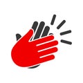 High Five Icon. Applause icon, clapping hands, show concept Ã¢â¬â 